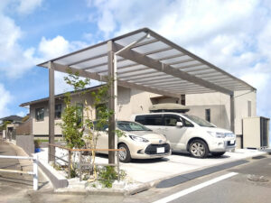 熊谷市 機能的な外構の中にも「自然の息づかい」を感じるエクステリアデザイン