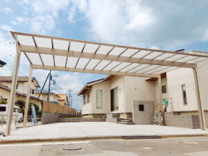 熊谷市 機能的な外構の中にも「自然の息づかい」を感じるエクステリアデザイン