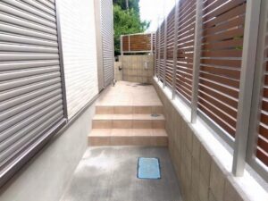 鴻巣市　既存の外構の不満点を解消し、暮らしを便利にするエクステリア