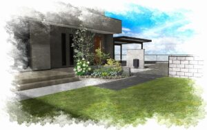 羽生市　「シンプル和モダン × ナチュラル」の理想的な融合が生まれたお庭